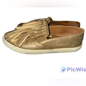 Tory Burch Fria Fringe leather Sneakers 10